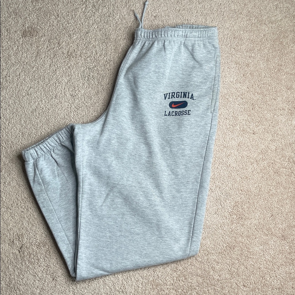 Nike Gray “Virginia Lacrosse” Sweatpants